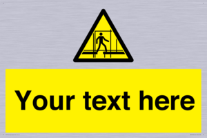 Custom Scaffold Incomplete Sign